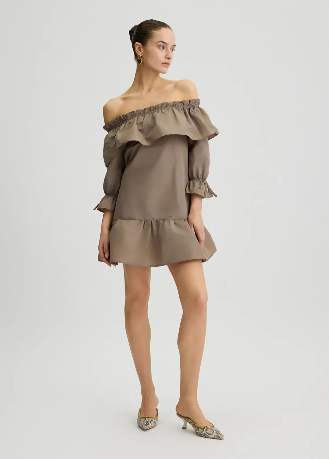 Liu Jo Vestido corto de tafetán-Mujer Vestidos