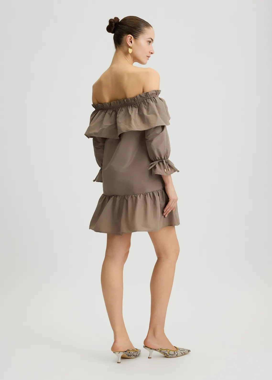Liu Jo Vestido corto de tafetán-Mujer Vestidos