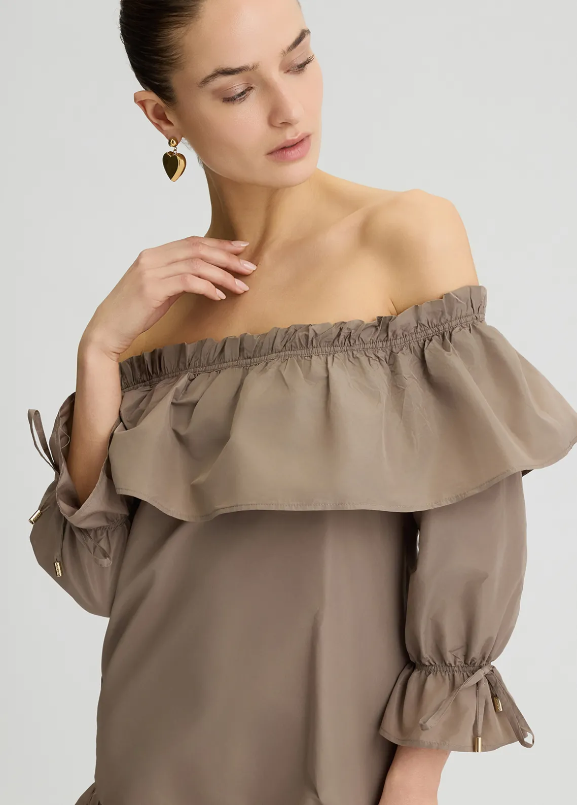 Liu Jo Vestido corto de tafetán-Mujer Vestidos