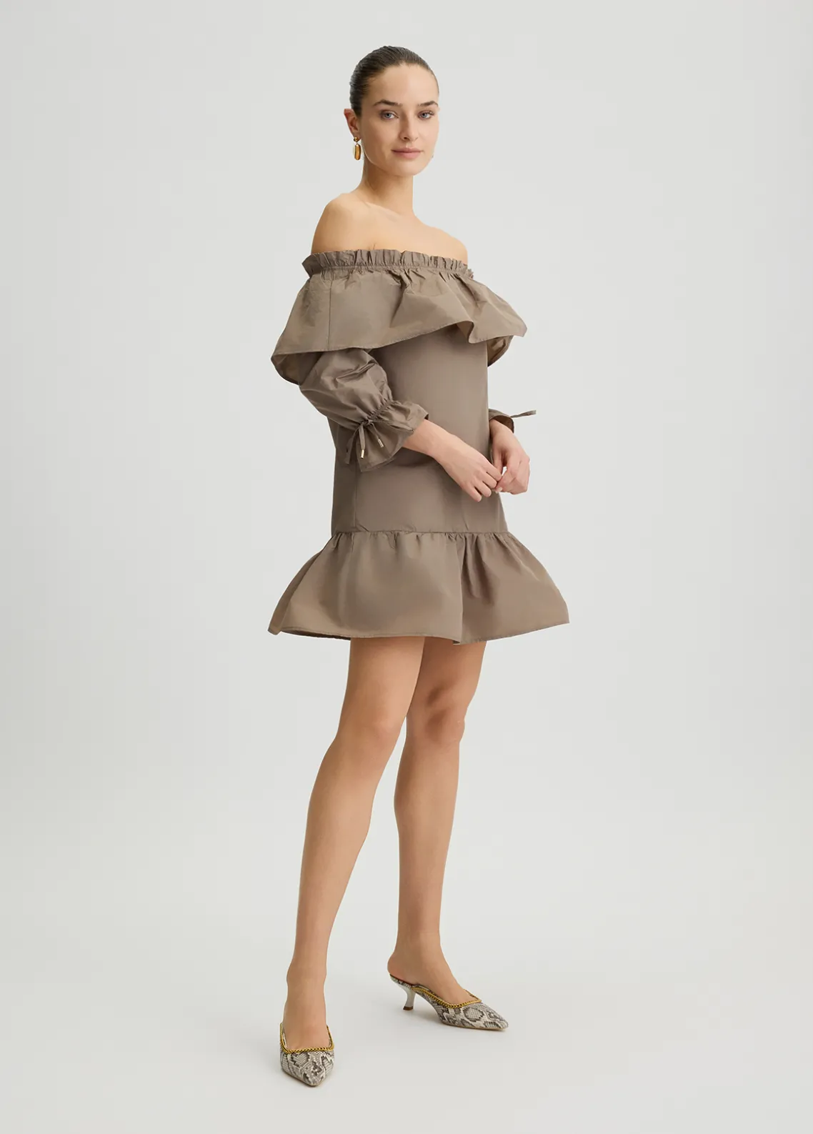 Liu Jo Vestido corto de tafetán-Mujer Vestidos