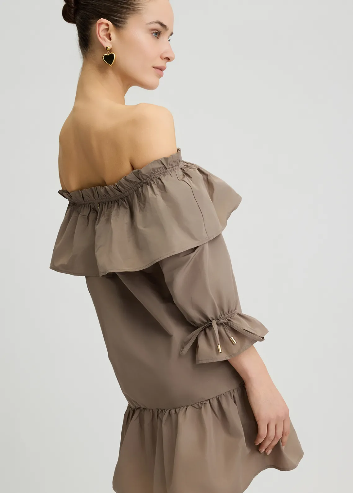 Liu Jo Vestido corto de tafetán-Mujer Vestidos