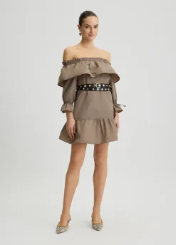 Liu Jo Vestido corto de tafetán-Mujer Vestidos