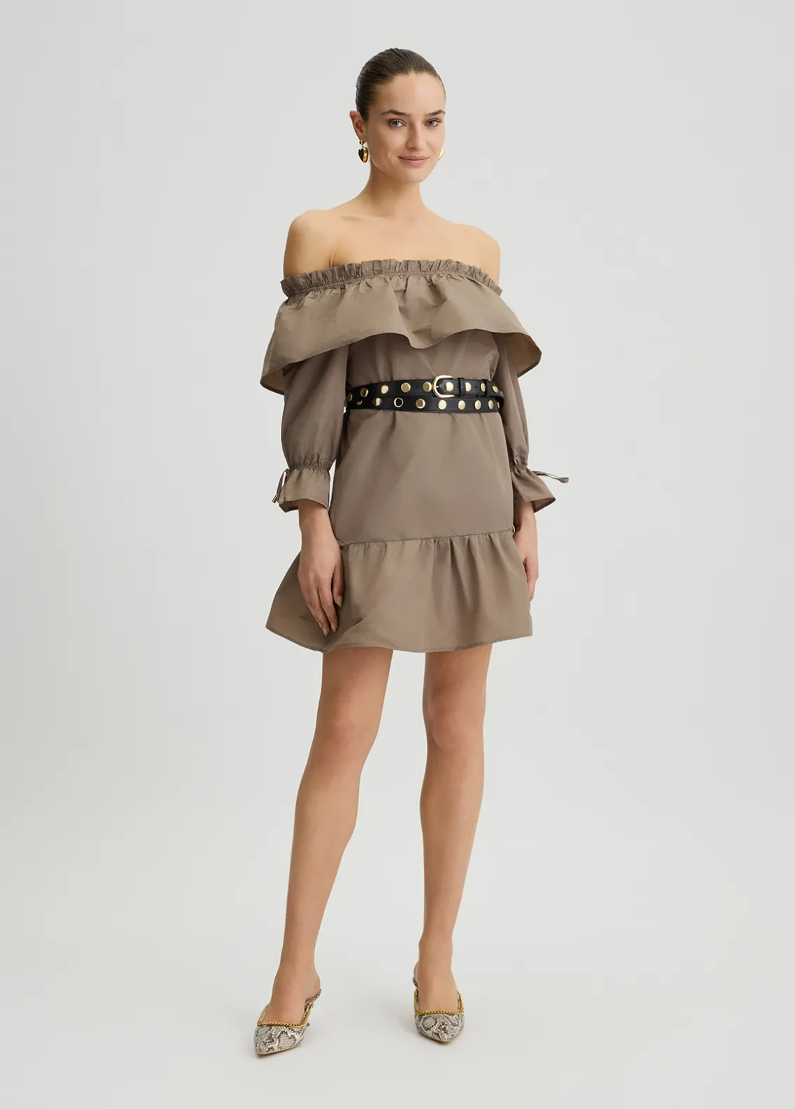 Liu Jo Vestido corto de tafetán-Mujer Vestidos