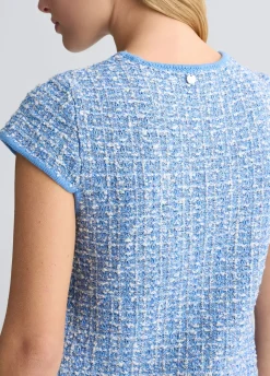 Liu Jo Vestido corto de tejido bouclé-Mujer Vestidos