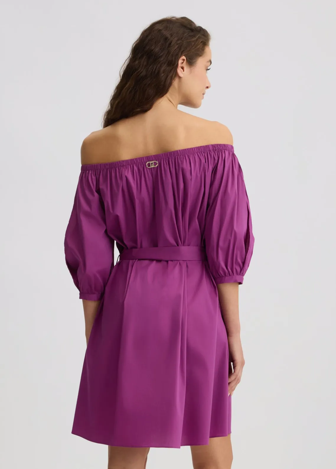 Liu Jo Vestido corto sin hombros-Mujer Moda Baño|Vestidos