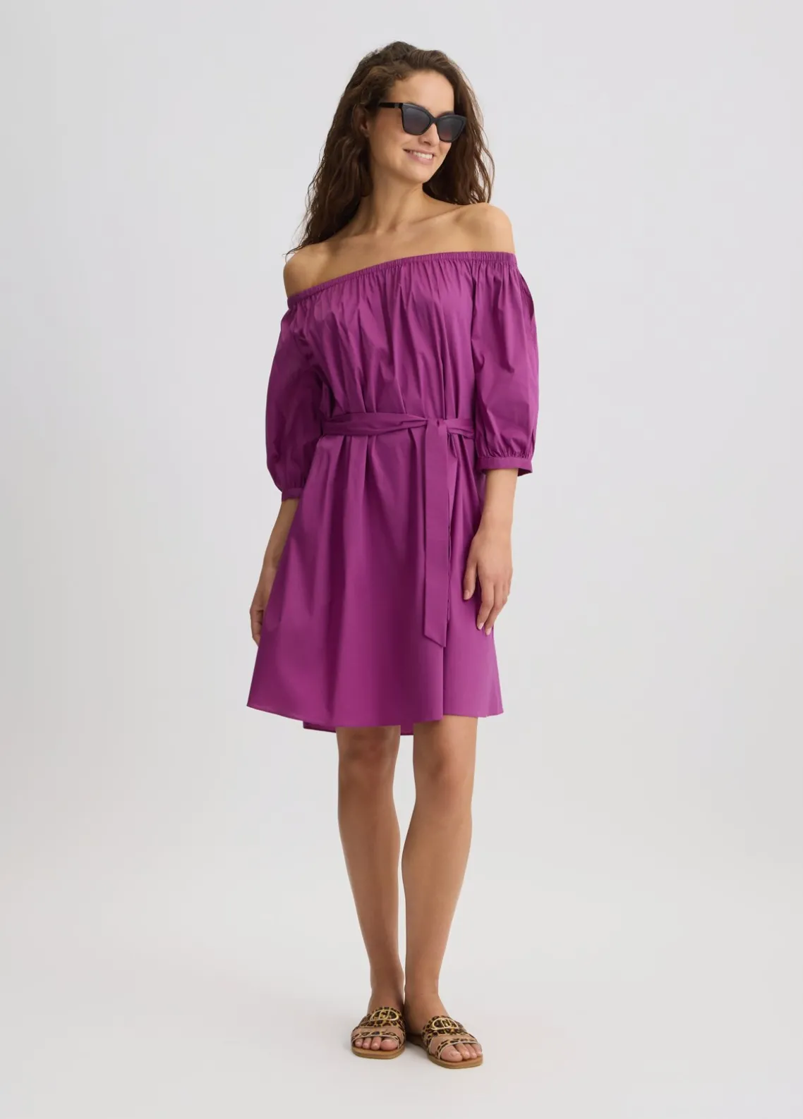 Liu Jo Vestido corto sin hombros-Mujer Moda Baño|Vestidos