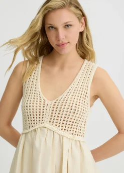 Liu Jo Vestido de algodón-Mujer Vestidos