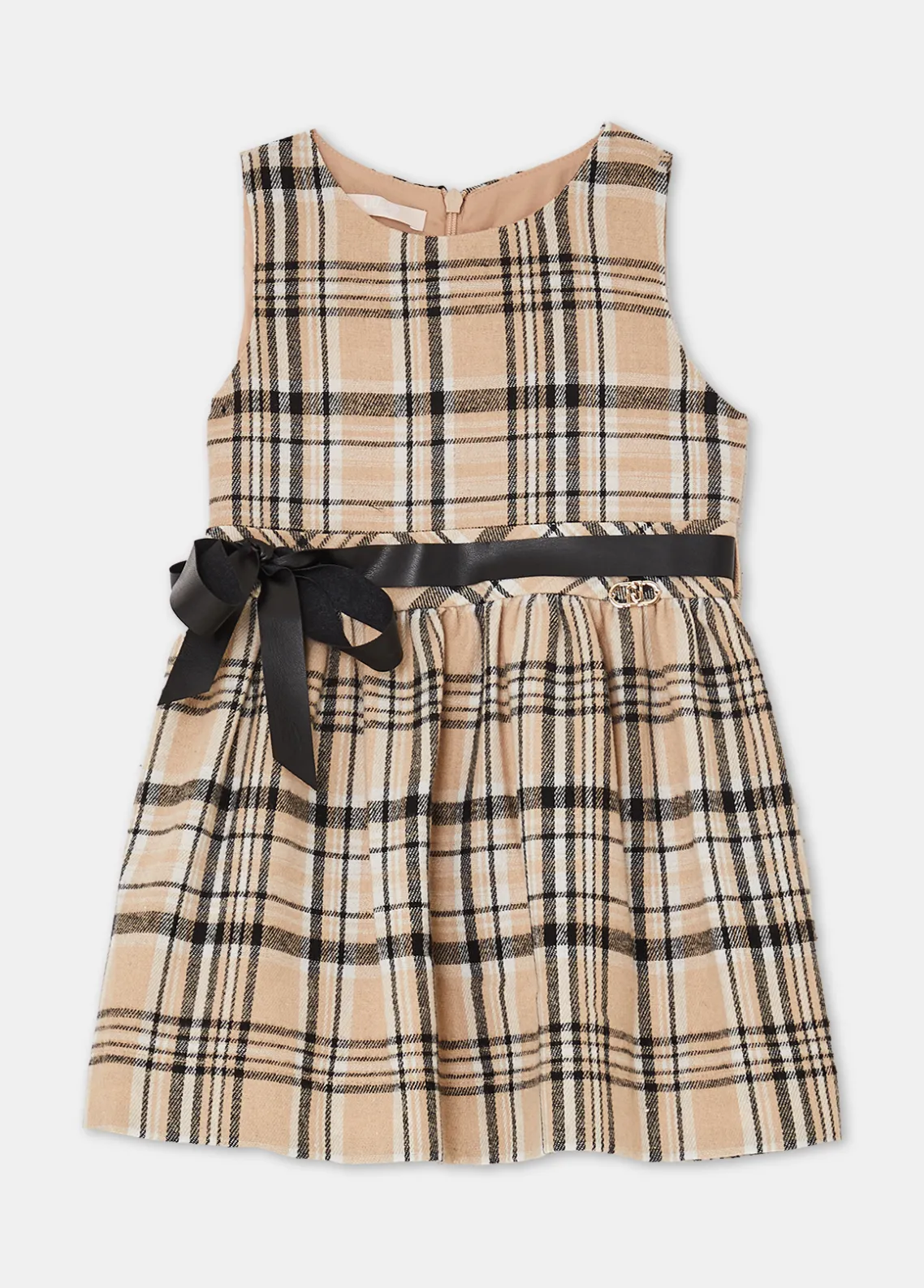 Liu Jo Vestido de algodón a cuadros- Vestidos Y Enterizos