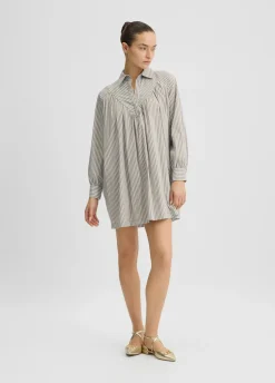 Liu Jo Vestido de algodón a rayas-Mujer Vestidos