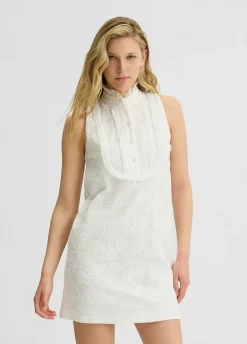 Liu Jo Vestido de algodón con bordados-Mujer Vestidos