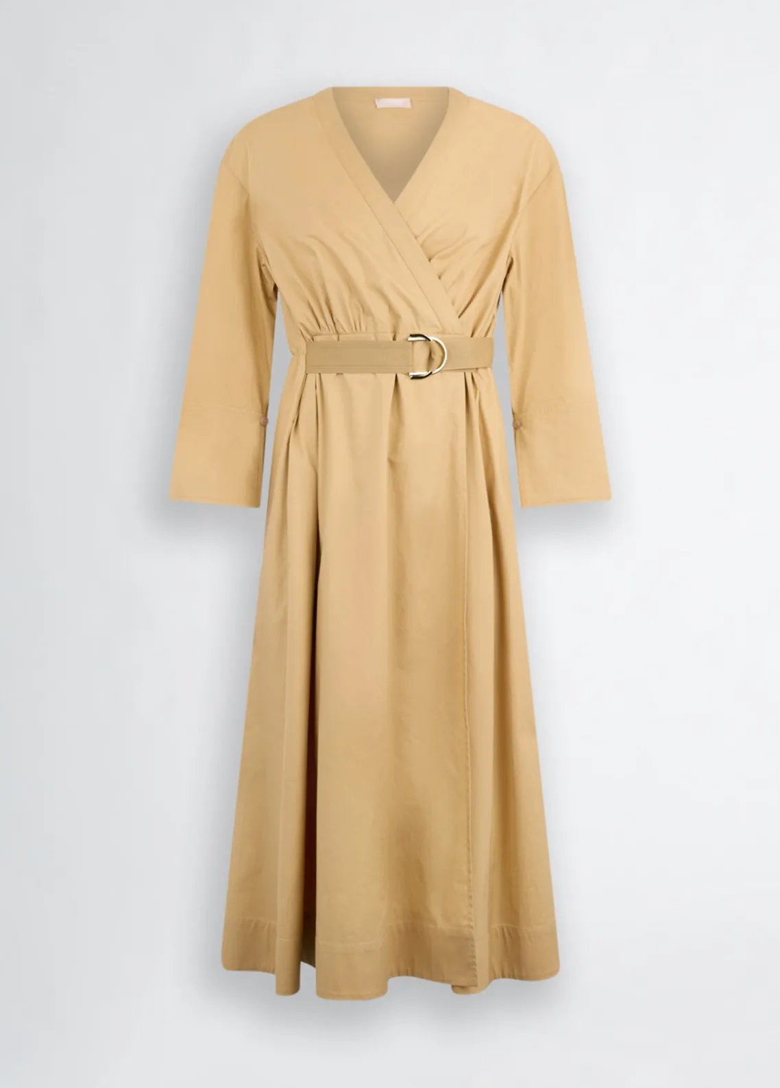 Liu Jo Vestido de algodón con cinturón-Mujer Vestidos