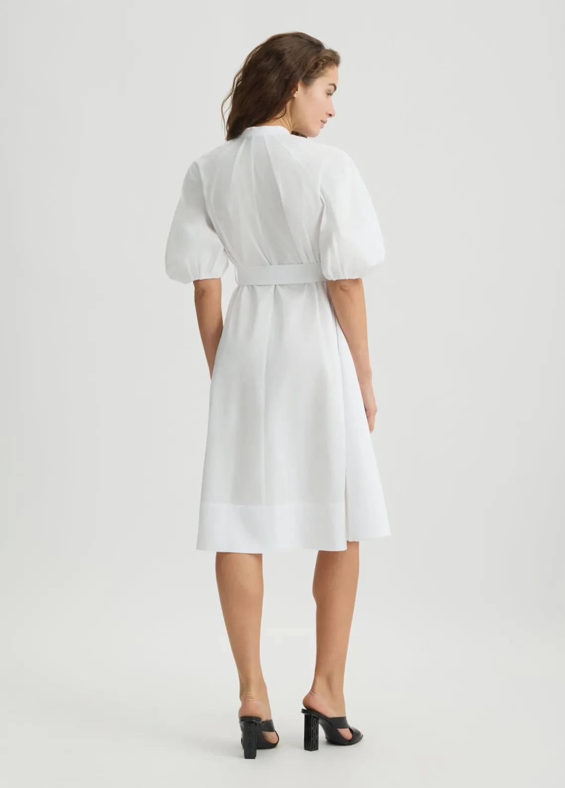 Liu Jo Vestido de algodón con cinturón-Mujer Vestidos