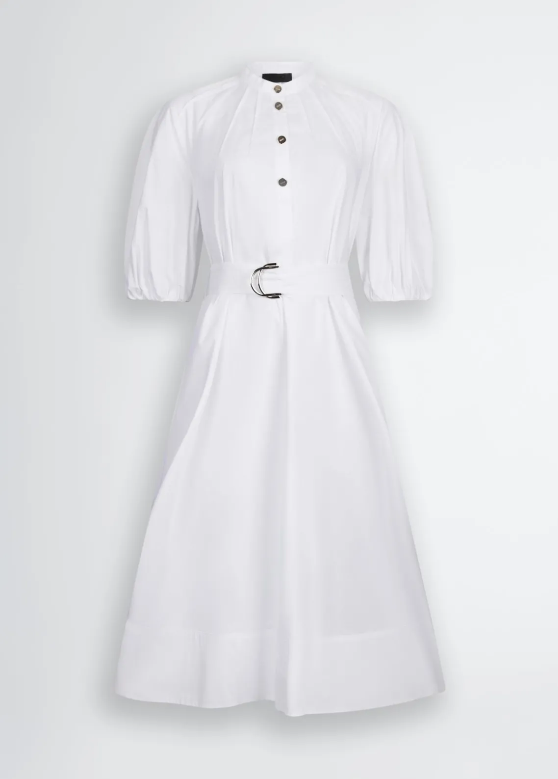 Liu Jo Vestido de algodón con cinturón-Mujer Vestidos