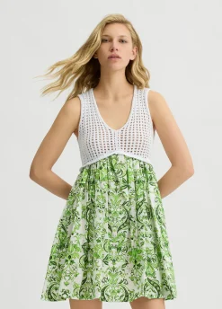 Liu Jo Vestido de algodón con estampado-Mujer Vestidos