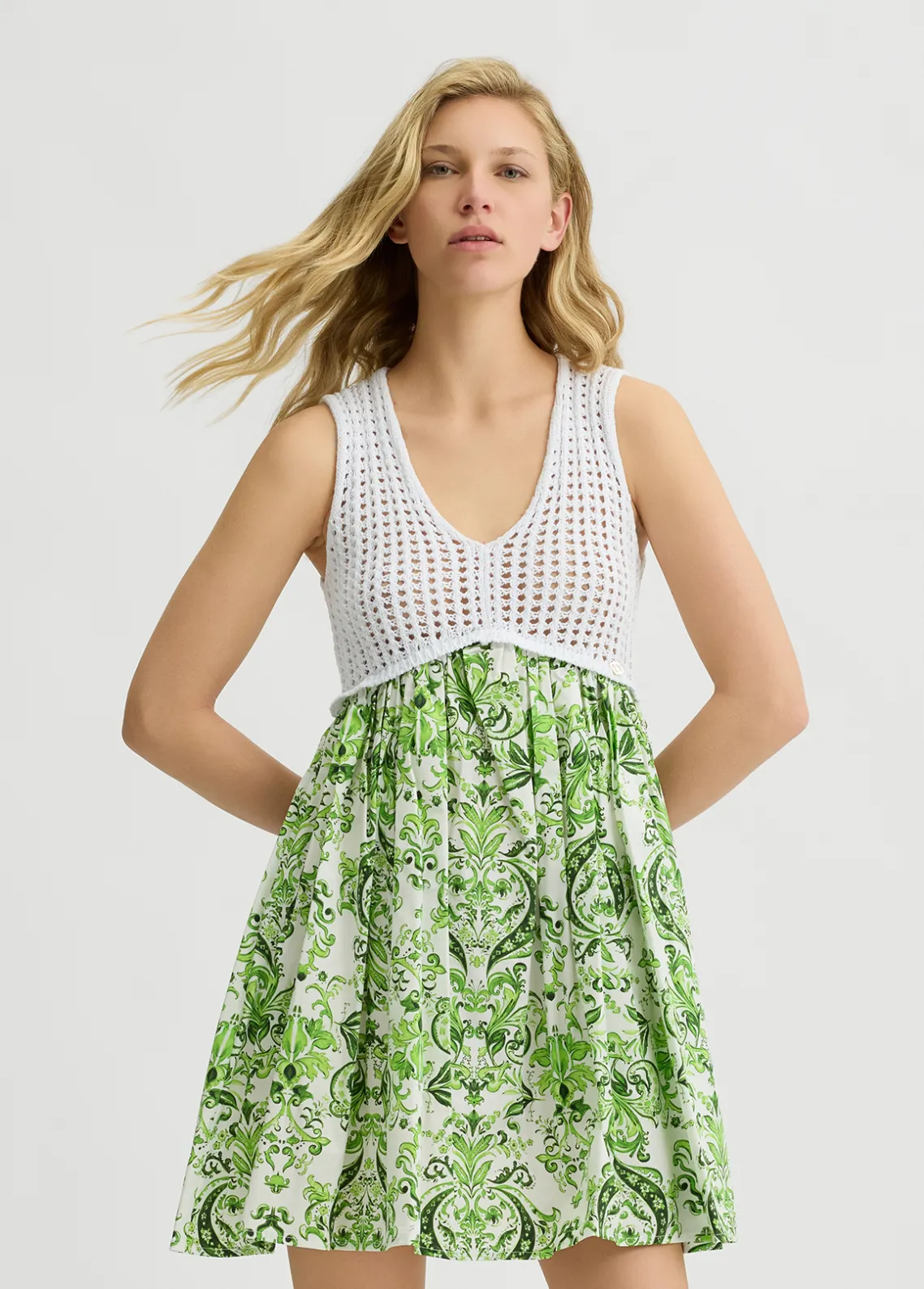 Liu Jo Vestido de algodón con estampado-Mujer Vestidos