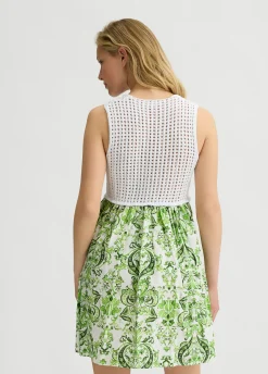 Liu Jo Vestido de algodón con estampado-Mujer Vestidos