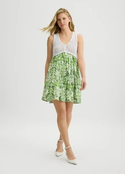 Liu Jo Vestido de algodón con estampado-Mujer Vestidos