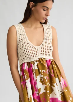 Liu Jo Vestido de algodón con estampado-Mujer Vestidos