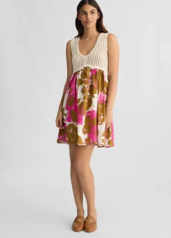 Liu Jo Vestido de algodón con estampado-Mujer Vestidos