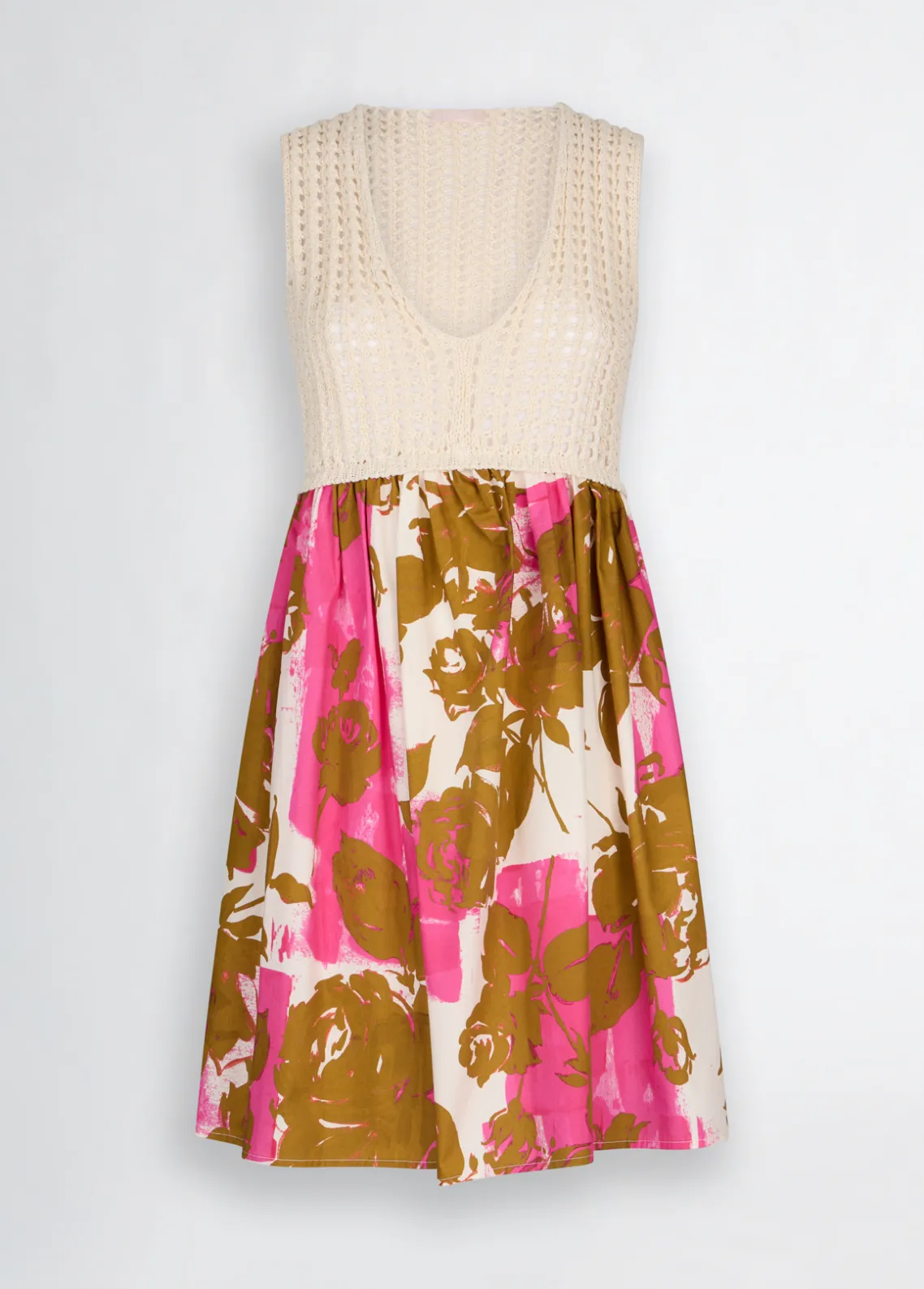 Liu Jo Vestido de algodón con estampado-Mujer Vestidos