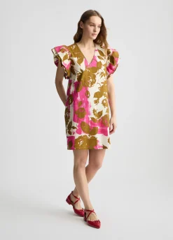 Liu Jo Vestido de algodón estampado-Mujer Vestidos