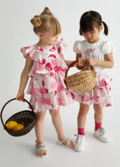 Liu Jo Vestido de algodón estampado- Vestidos Y Enterizos