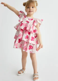Liu Jo Vestido de algodón estampado- Vestidos Y Enterizos