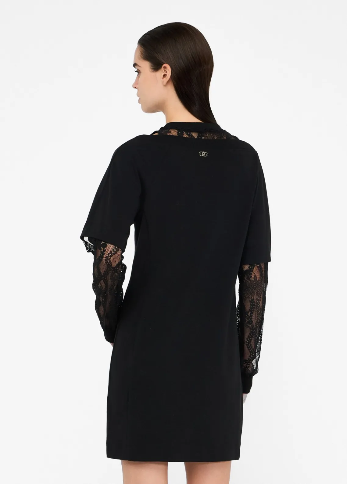 Liu Jo Vestido de felpa con encaje-Mujer Ropa Deportiva|Vestidos