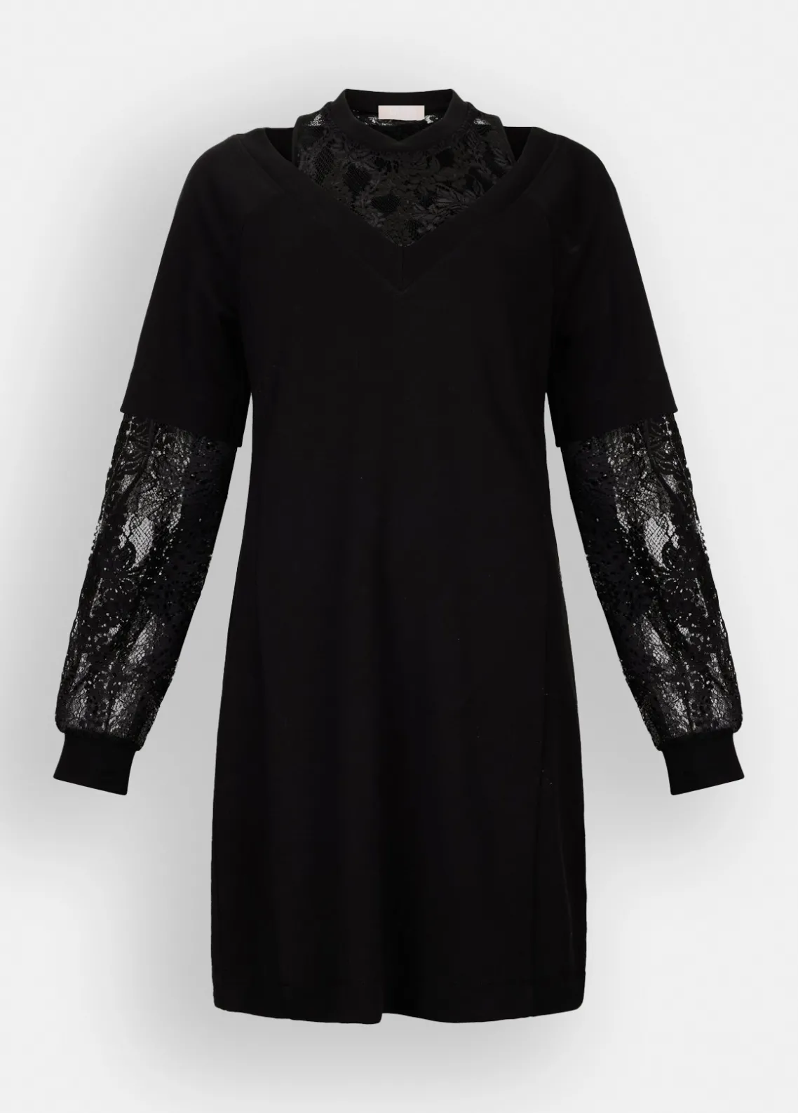 Liu Jo Vestido de felpa con encaje-Mujer Ropa Deportiva|Vestidos