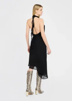 Liu Jo Vestido de fiesta en tejido georgette-Mujer Ceremonia|Vestidos