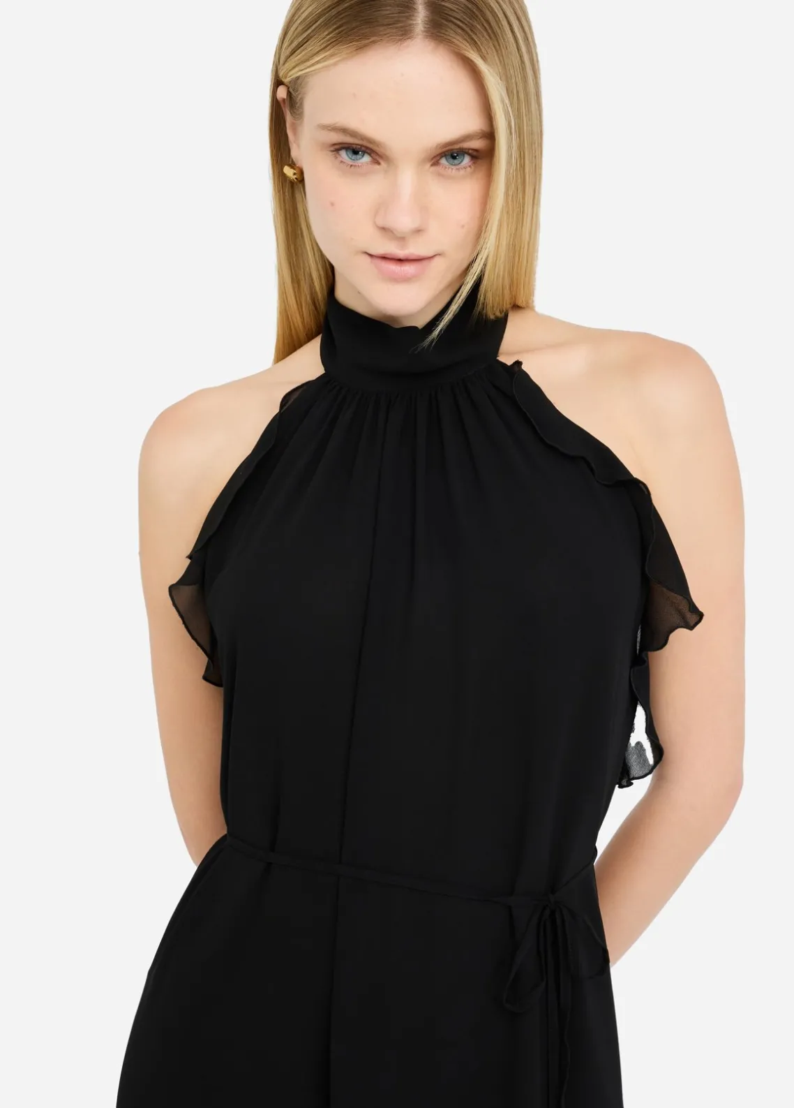 Liu Jo Vestido de fiesta en tejido georgette-Mujer Ceremonia|Vestidos