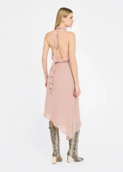 Liu Jo Vestido de fiesta en tejido georgette-Mujer Ceremonia|Vestidos