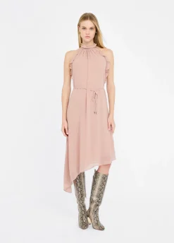 Liu Jo Vestido de fiesta en tejido georgette-Mujer Ceremonia|Vestidos