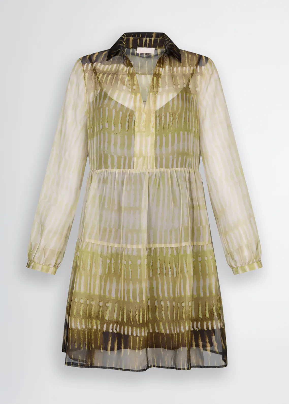 Liu Jo Vestido de gasa estampado-Mujer Vestidos
