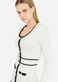 Liu Jo Vestido de lurex®-Mujer Cárdigans Y Jerséis|Vestidos