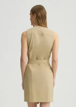 Liu Jo Vestido de mezcla de algodón-Mujer Vestidos