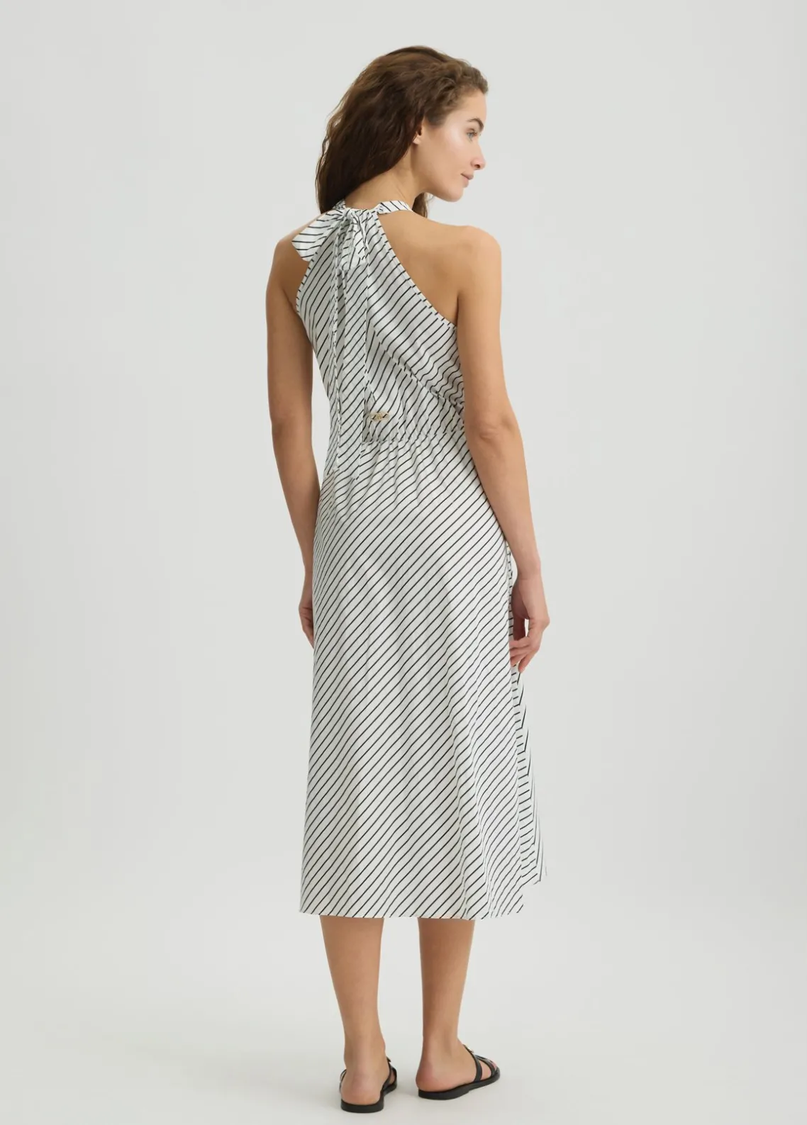 Liu Jo Vestido de popelina a rayas-Mujer Moda Baño|Vestidos