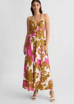 Liu Jo Vestido de popelina estampado-Mujer Vestidos