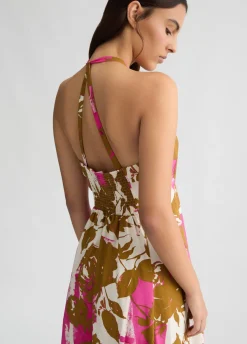 Liu Jo Vestido de popelina estampado-Mujer Vestidos