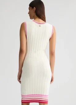 Liu Jo Vestido de punto-Mujer Ropa Deportiva|Cárdigans Y Jerséis