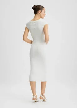 Liu Jo Vestido de punto con cinturón-Mujer Vestidos