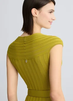 Liu Jo Vestido de punto con cinturón-Mujer Cárdigans Y Jerséis|Vestidos
