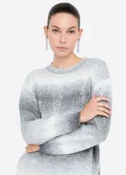 Liu Jo Vestido de punto con lentejuelas-Mujer Vestidos