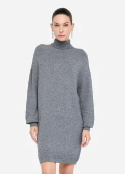 Liu Jo Vestido de punto con microlentejuelas-Mujer Vestidos