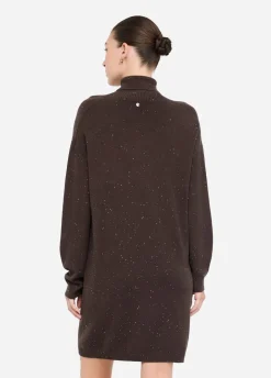 Liu Jo Vestido de punto con microlentejuelas-Mujer Vestidos