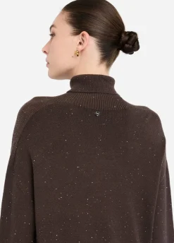 Liu Jo Vestido de punto con microlentejuelas-Mujer Vestidos