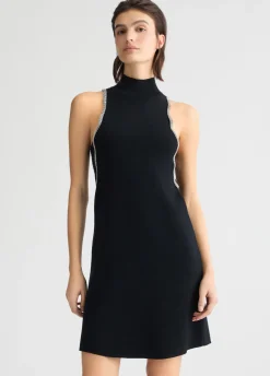 Liu Jo Vestido de punto con strass-Mujer Vestidos