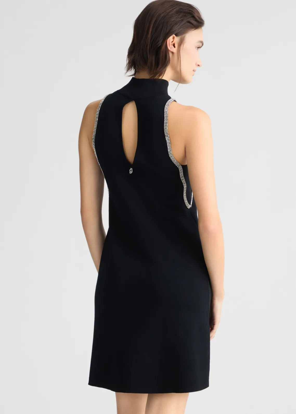 Liu Jo Vestido de punto con strass-Mujer Vestidos