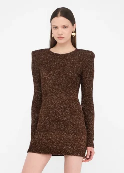 Liu Jo Vestido de punto con tirantes acolchados-Mujer Vestidos