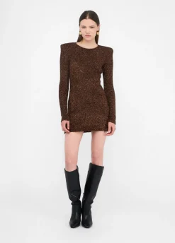 Liu Jo Vestido de punto con tirantes acolchados-Mujer Vestidos